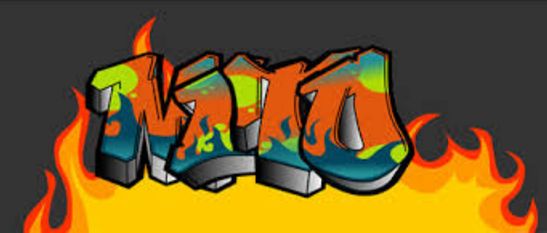 New Design Costum Graffiti Name