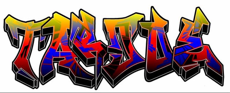 New Design Costum Graffiti Name