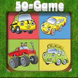 Hra na priraďovanie áut pre deti