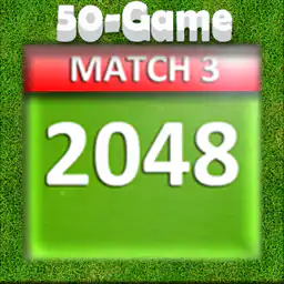 Match 2048 board game.