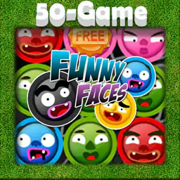 मजेदार चेहरे पहेली खेल (मुफ़्त)