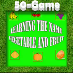 學習命名蔬菜和水果