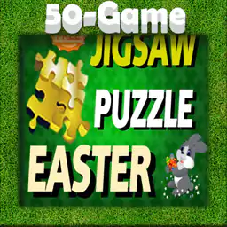 EASTER GOLDEN JIGSAW PUZZLE (FREE)