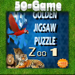 ZOO 1 GOLDEN JIGSAW PUZZLE (مجانًا) 