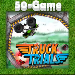 Безплатна състезателна игра Truck Trials