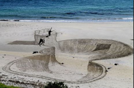 Art Painted Sand