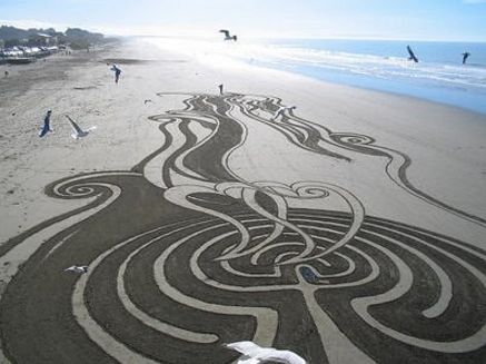 Art Painted Sand