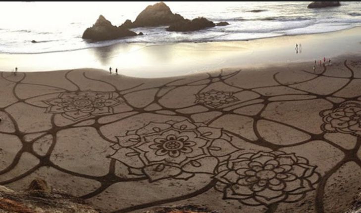 Art Painted Sand