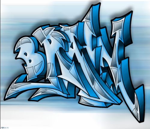 New Design Costum Graffiti Name