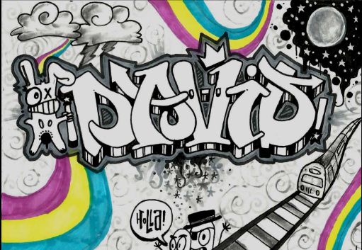 New Design Costum Graffiti Name