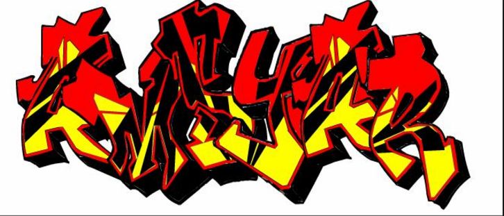 New Design Costum Graffiti Name