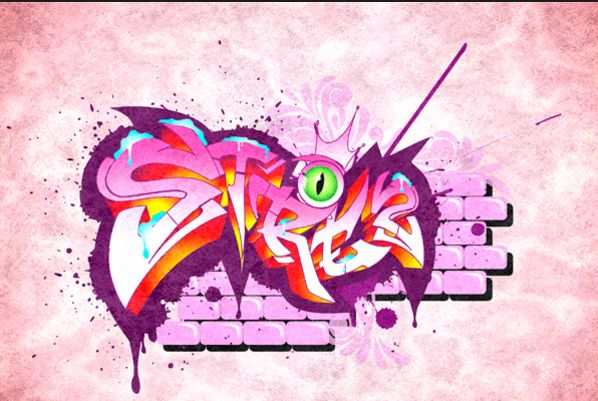 New Design Costum Graffiti Name