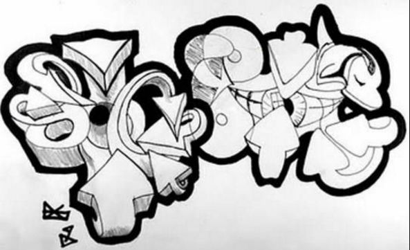 New Design Costum Graffiti Name