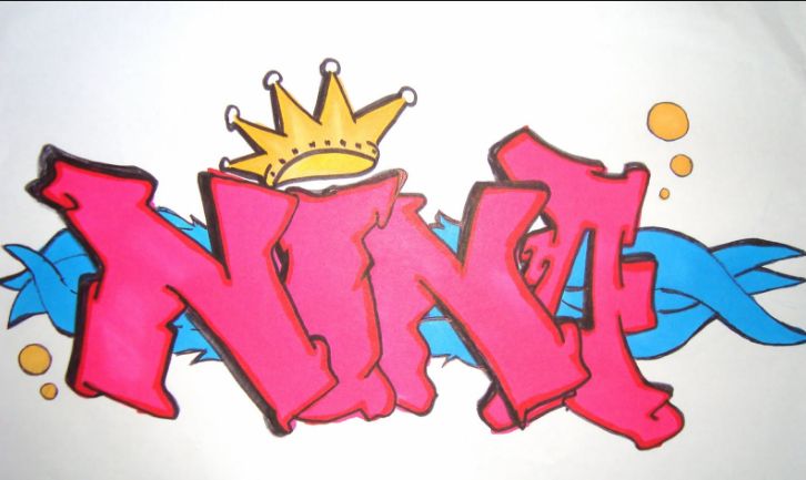 New Design Costum Graffiti Name