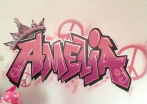 New Design Costum Graffiti Name