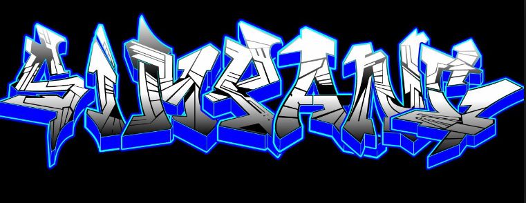 New Design Costum Graffiti Name