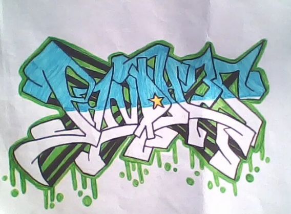 New Design Costum Graffiti Name