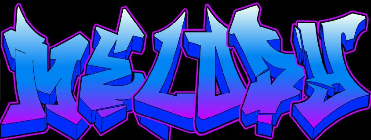 New Design Costum Graffiti Name