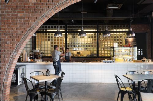 Best Brick cafe design