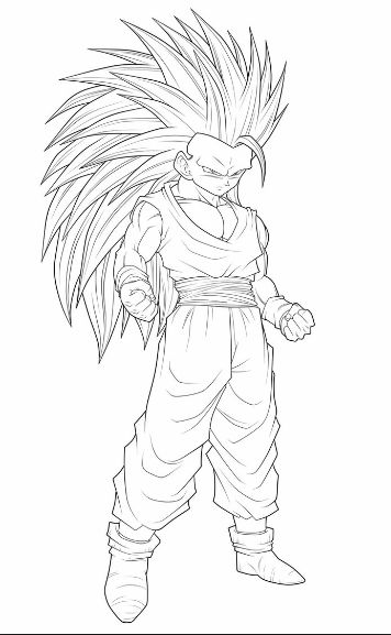 drawing easy goku and friends