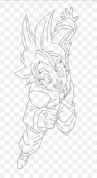 drawing easy goku and friends