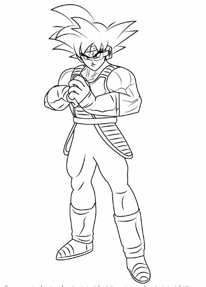 drawing easy goku and friends