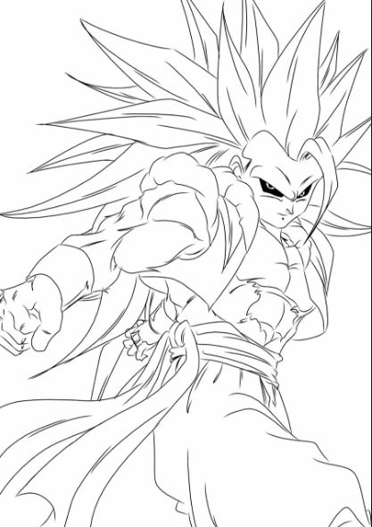 drawing easy goku and friends