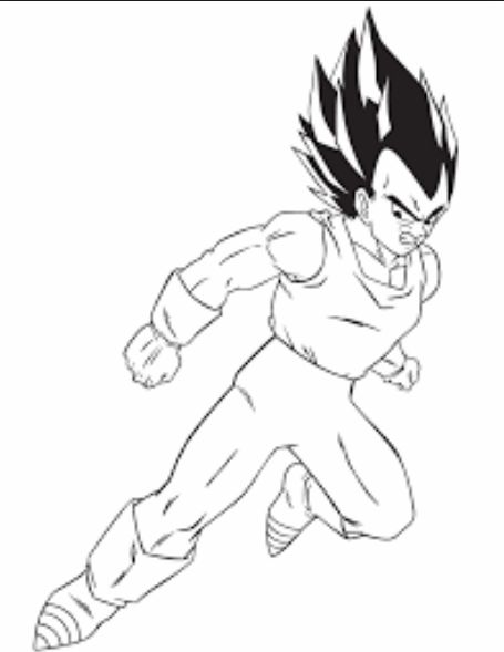 drawing easy goku and friends