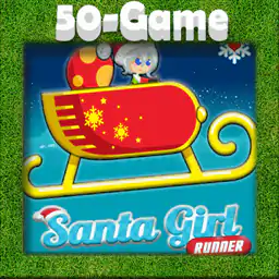 Santa Christmas Girl Run - Phá kỷ lục 