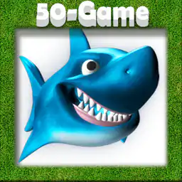 びくびくしたサメ-8ビット無料ゲーム