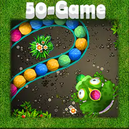A Frog Marble shooter